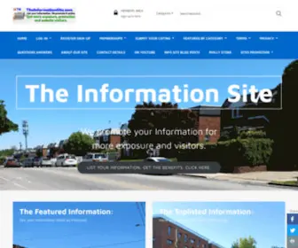 Theinformationsite.com(List your Information) Screenshot