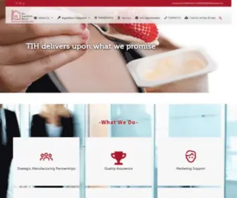 Theingredienthouse.com(What We Do) Screenshot