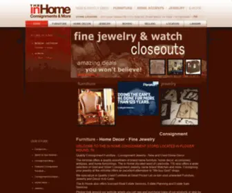 Theinhome.com(Consignment Furniture) Screenshot