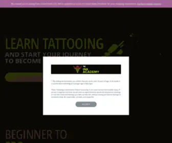 Theinkacademy.com(Learn tattooing from the best) Screenshot