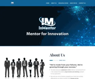 Theinmentor.com(Inmentor International) Screenshot