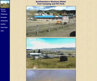 Theinn-Philipsburg.com(Southwestern Montana Motel and RV Park Philipsburg Inn) Screenshot