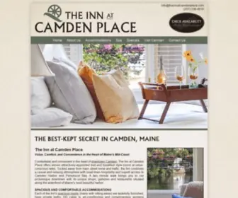 Theinnatcamdenplace.com(The Inn at Camden Place) Screenshot