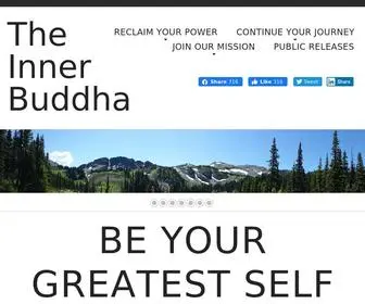 Theinnerbuddha.com(Be Your Greatest Self) Screenshot