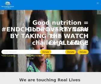 Theinnercitymission.ngo(The InnerCity Mission for Children) Screenshot