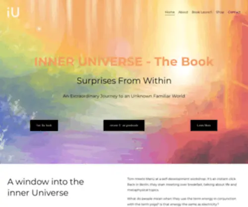 Theinneruniverse.com(The inner Universe) Screenshot