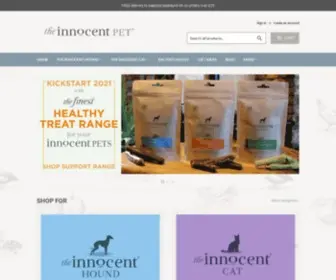 Theinnocentpet.co.uk(The finest air) Screenshot