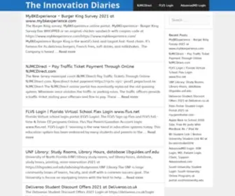 Theinnovationdiaries.com(The Innovation Diaries) Screenshot