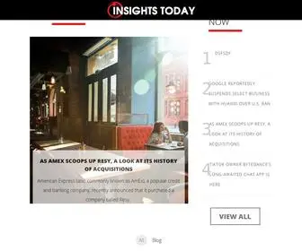 Theinsightstoday.com(The Insights Today) Screenshot