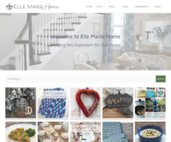 Theinspirationvault.com(Elle Marie Home) Screenshot