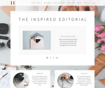 Theinspirededitorial.com(The Inspired Editorial) Screenshot