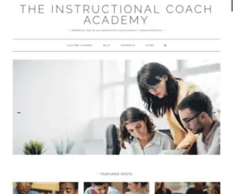 Theinstructionalcoachacademy.com(The Instructional Coach Academy) Screenshot