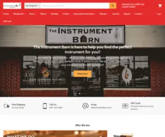 Theinstrumentbarn.com(The Instrument Barn) Screenshot