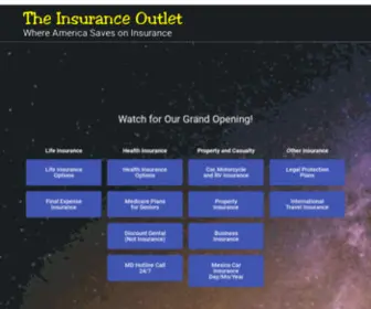 Theinsuranceoutlet.com(The Insurance Outlet) Screenshot