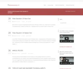 Theinsurancesurveyor.com(Community for Insurance Claim Adjusters & Surveyors) Screenshot