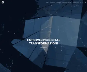 Theintect.com(Empowering Digital Transformation) Screenshot