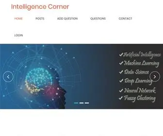 Theintelligencecorner.com(We are people) Screenshot