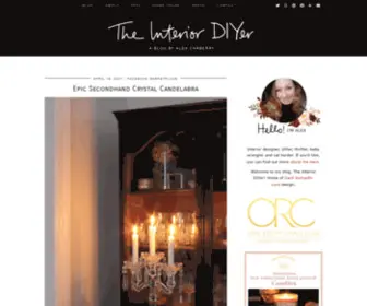 Theinteriordiyer.com(The Interior DIYer) Screenshot