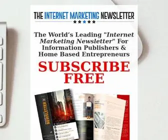 Theinternetmarketingnewsletter.com(Just another WordPress site) Screenshot