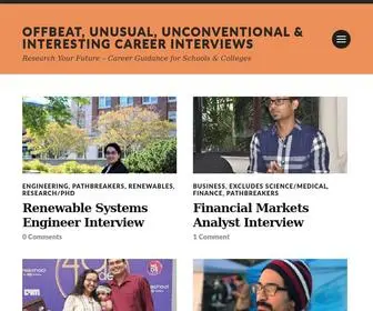 Theinterviewportal.com(Research Your Future) Screenshot