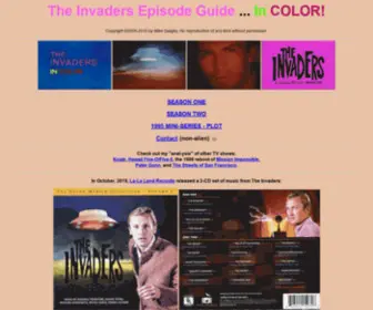 Theinvaders.tv(The Invaders Episode Guide) Screenshot