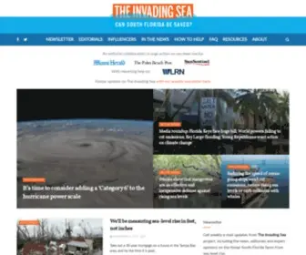 Theinvadingsea.com(The Invading Sea) Screenshot