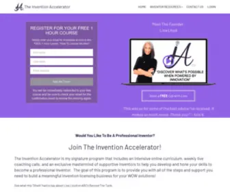 Theinventionaccelerator.com(The Invention Accelerator) Screenshot