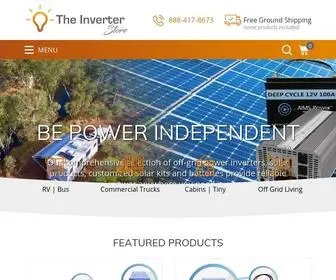 Theinverterstore.com(The Inverter Store) Screenshot