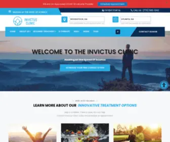 Theinvictusclinic.com(Ketamine Treatment) Screenshot