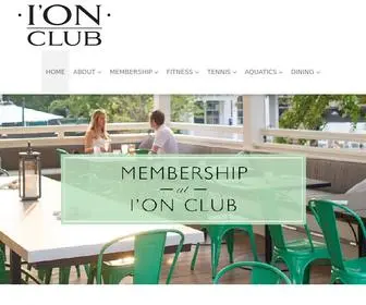 Theionclub.com(Home Page I'On) Screenshot