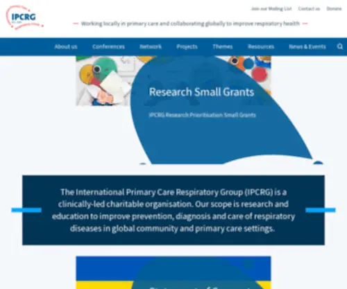 Theipcrg.org(Theipcrg) Screenshot