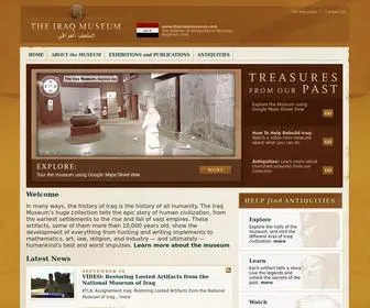 TheiraqMuseum.com(The Iraq Museum) Screenshot