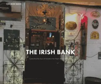 Theirishbank.com(The Irish Bank) Screenshot