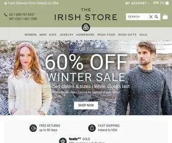 Theirishstore.com(The Irish Store) Screenshot