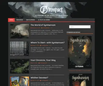 Theironpact.com(Adventure in the World of Symbaroum) Screenshot