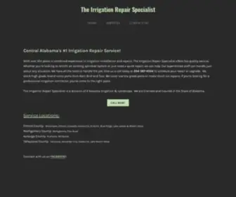 Theirrigationrepairspecialist.com(The Irrigation Repair Specialist) Screenshot