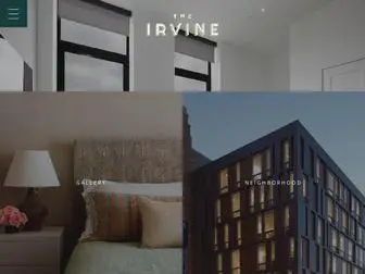 Theirvinebuilding.com(The Irvine Apartments) Screenshot