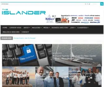 Theislander.net(The Islander Magazine) Screenshot