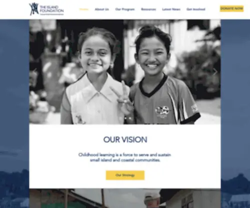 Theislandfoundation.com(The Island Foundation) Screenshot