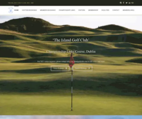 Theislandgolfclub.ie(The Island Golf Club) Screenshot
