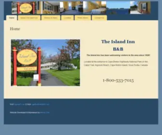 Theislandinn.ca(On the Cabot Trail in Ingonish) Screenshot