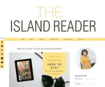 Theislandreader.com(Island Girl & Romance Book Blogger) Screenshot