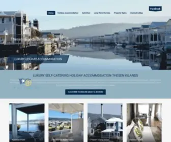 Theislands.co.za(Thesen Islands Knysna Destinations holiday accommodation) Screenshot