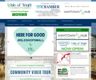 Theisle.org(Isle of Wight Chamber of Commerce) Screenshot