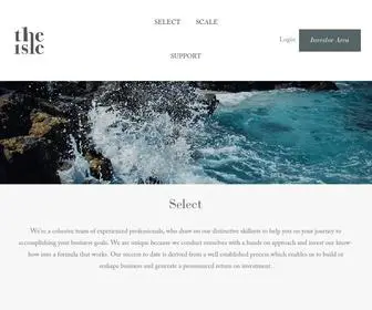 Theislegroup.com(The Isle) Screenshot