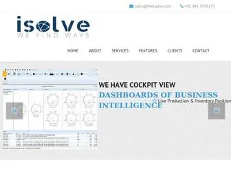 Theisolve.com(This page) Screenshot