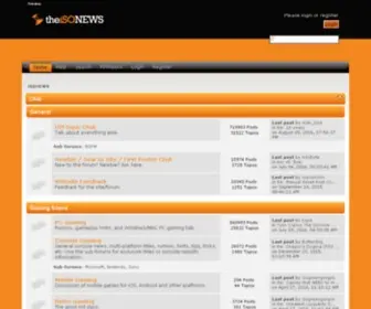 Theisonews.com(ISONEWS) Screenshot