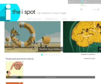 Theispot.com(Illustration) Screenshot