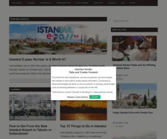 Theistanbulinsider.com(Istanbul Insider) Screenshot