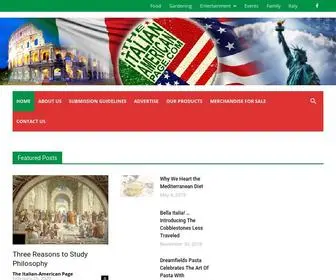 Theitalianamericanpage.com(The Italian) Screenshot